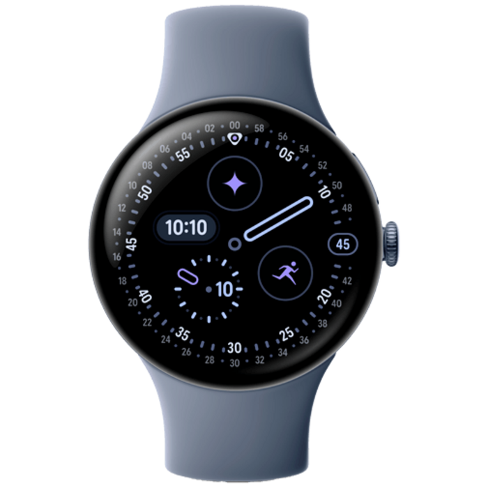 Google Google Pixel Watch 4 - 45mm - Grijs (Grijze Sportband)