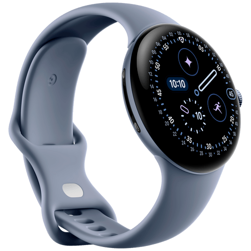 Google Google Pixel Watch 4 - 45mm - Grijs (Grijze Sportband)