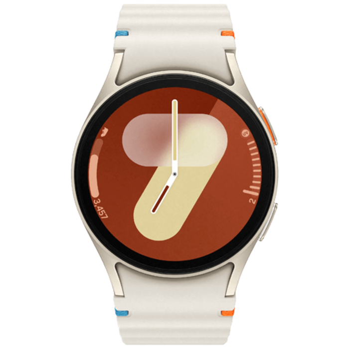 Samsung Samsung Galaxy Watch 7 40mm Smartwatch Beige (Witte Band)