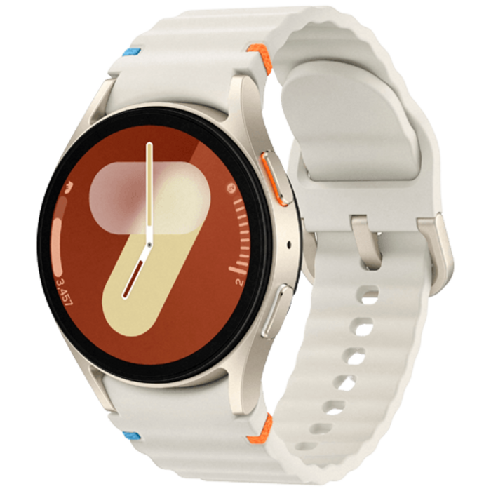 Samsung Samsung Galaxy Watch 7 40mm Smartwatch Beige (Witte Band)