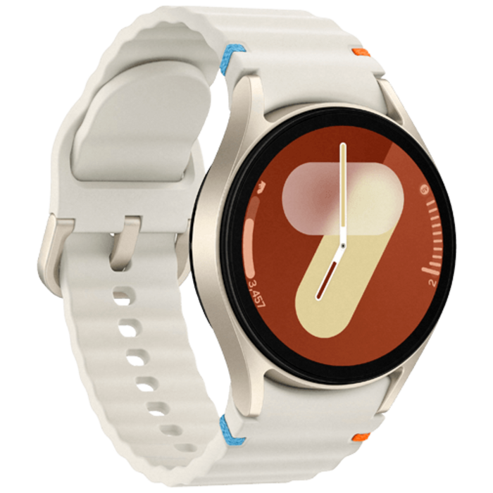 Samsung Samsung Galaxy Watch 7 40mm Smartwatch Beige (Witte Band)
