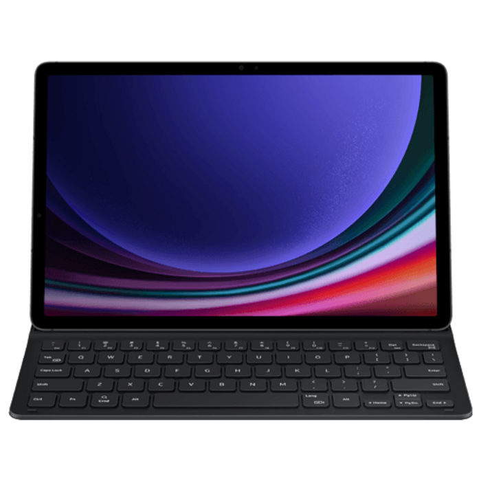 Samsung Samsung Keyboard Case Slim Zwart voor Galaxy Tab S9 / S9 FE / S10 FE