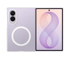 Samsung Samsung Back Cover Transparant Magnetisch voor Galaxy Z Fold 8