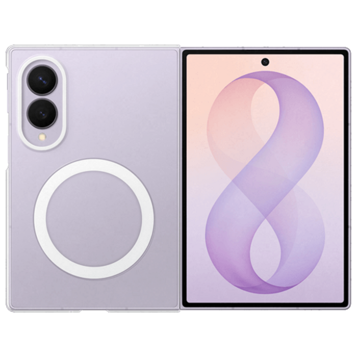 Samsung Samsung Back Cover Transparant Magnetisch voor Galaxy Z Fold 8