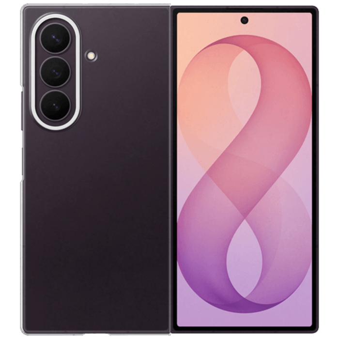 Samsung Samsung Transparante Back Cover voor Galaxy Z Fold 8 Ultra