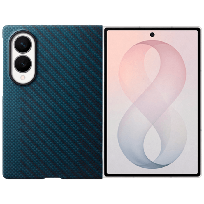 Samsung Samsung Carbon Back Cover Blauw Magnetisch Galaxy Z Fold 8