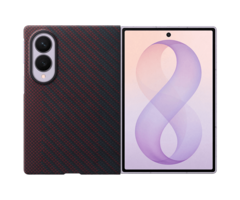 Samsung Samsung Carbon Back Cover Rood Magnetisch Galaxy Z Fold 8