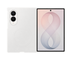 Samsung Samsung Siliconen Back Cover Wit Magnetisch (Galaxy Z Fold 8)