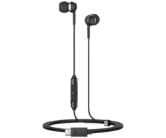 Sennheiser Sennheiser CX 80 U In-Ear Headset Zwart - Met In-Line Microfoon
