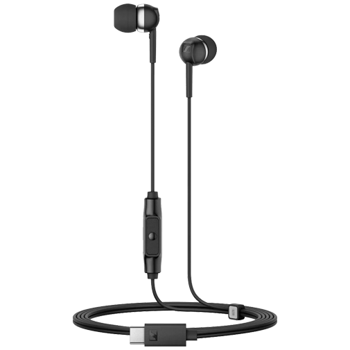 Sennheiser Sennheiser CX 80 U In-Ear Headset Zwart - Met In-Line Microfoon