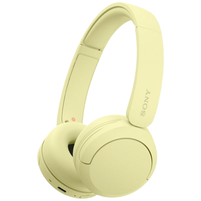 Sony Sony WH-CH520 Geel - Draadloze On-Ear Koptelefoon met 50u Accu