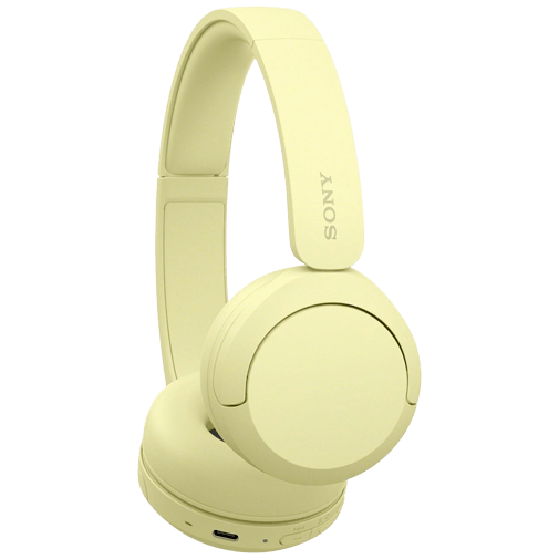Sony Sony WH-CH520 Geel - Draadloze On-Ear Koptelefoon met 50u Accu