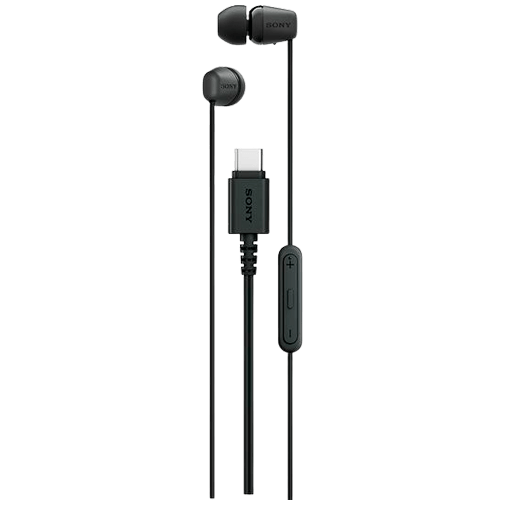 Sony Sony IER-EX15C In-Ear Headset USB-C - Zwart