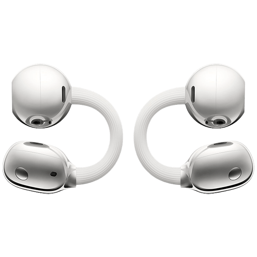 Huawei Huawei FreeClip 2 Wit - Draadloze Open-Ear Bluetooth Headset