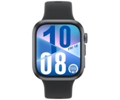 Huawei Huawei Watch Fit 4 Grijs met Zwarte Rubberen Band