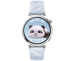 Huawei Huawei Watch GT 5 41mm Zilver met Blauwe Rubberen Band
