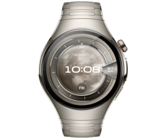 Huawei Huawei Watch 5 46mm Zilver Smartwatch (Zilveren Titanium Band)