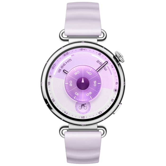 Huawei Huawei Watch GT 6 41mm Smartwatch - Zilver met Paarse Band