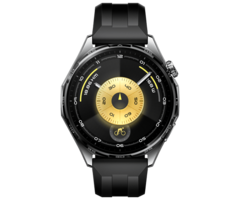 Huawei Huawei Watch GT 6 46mm Smartwatch - Grijs (Zwarte Band)