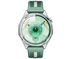 Huawei Huawei Watch GT 6 46mm Smartwatch - Zilver (Groene Band)