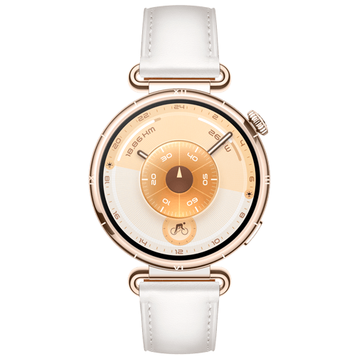 Huawei Huawei Watch GT 6 41mm Smartwatch - Goud met Witte Band