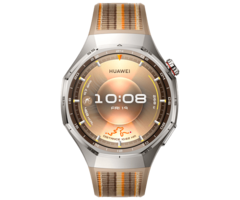 Huawei Huawei Watch GT 6 Pro 46mm Smartwatch - Zilver met Bruine Band