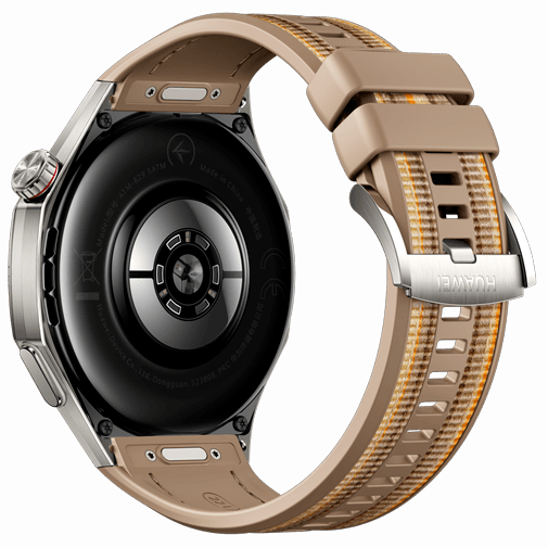 Huawei Huawei Watch GT 6 Pro 46mm Smartwatch - Zilver met Bruine Band
