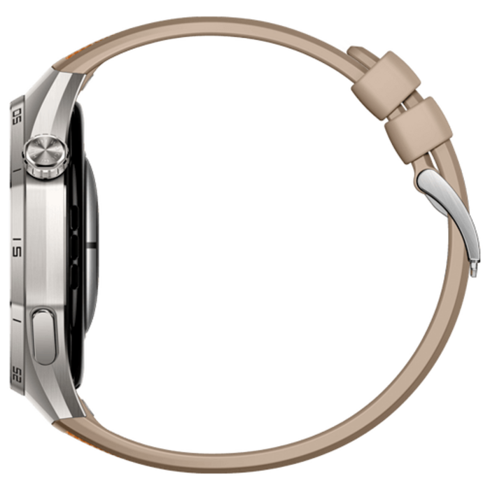 Huawei Huawei Watch GT 6 Pro 46mm Smartwatch - Zilver met Bruine Band