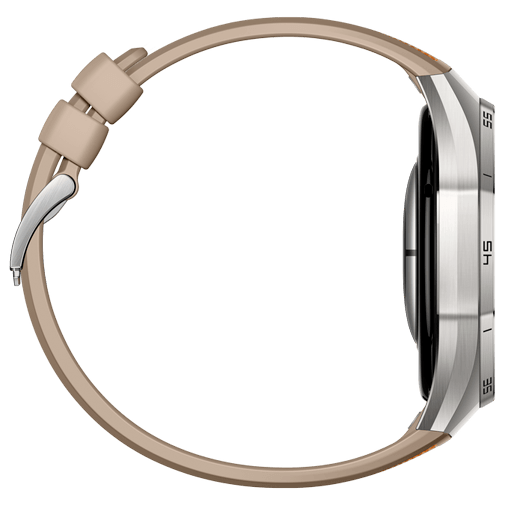 Huawei Huawei Watch GT 6 Pro 46mm Smartwatch - Zilver met Bruine Band
