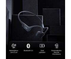 Shokz SHOKZ OpenRun Black Draadloze Bone Conduction Headset