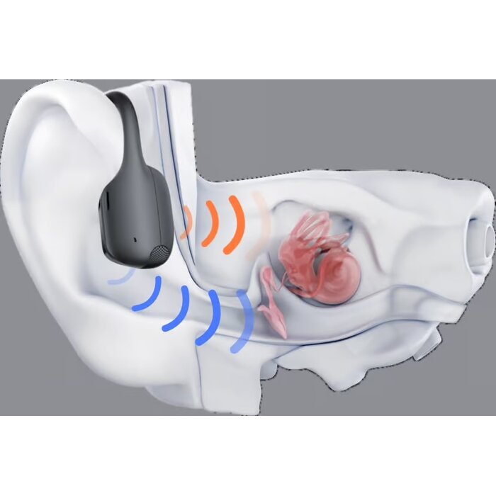 Shokz SHOKZ OpenRun Pro 2 Mini - Draadloze Bone Conduction Headset Zwart