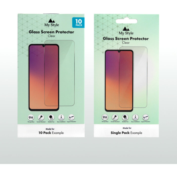 My Style My Style Tempered Glass Samsung Galaxy S25 FE 5G (10-Pack)