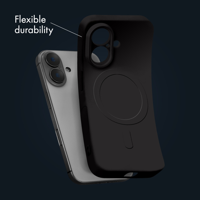 My Style My Style Protective Flex MagSafe Hoesje iPhone 15 Pro - Zwart