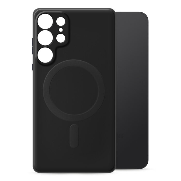 My Style My Style Protective Flex MagSafe Hoesje Samsung Galaxy S25 Ultra Zwart