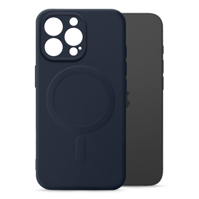 My Style My Style Protective Flex MagSafe Case voor iPhone 15 Pro - Midnight Blue