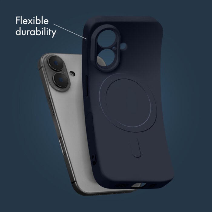 My Style My Style Protective Flex MagSafe Hoesje iPhone 16 Plus Midnight Blue
