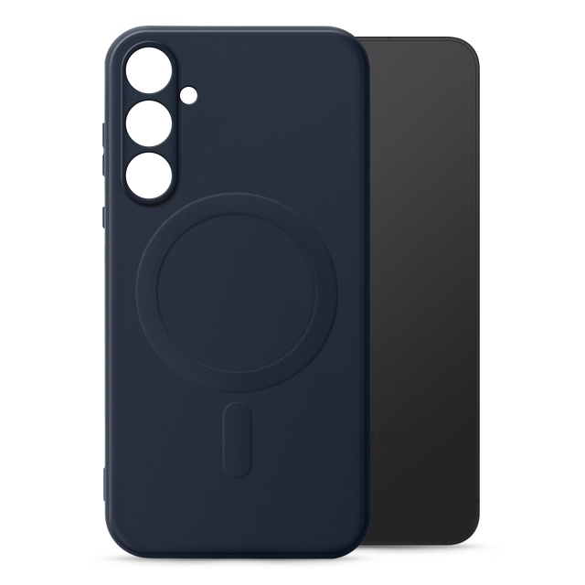 My Style My Style Protective Flex MagSafe Hoesje Samsung Galaxy S24 - Midnight Blue