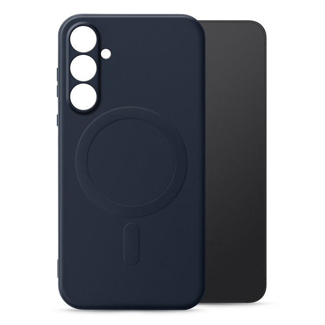 My Style My Style Protective Flex MagSafe Hoesje Samsung Galaxy S24 FE 5G - Midnight Blue