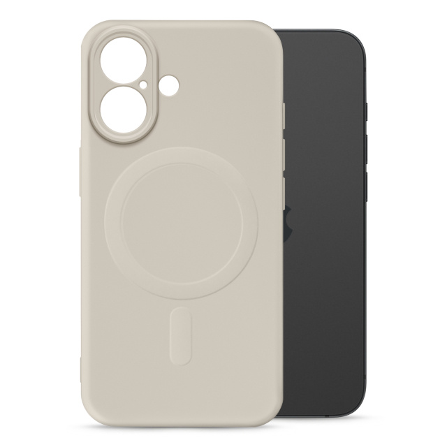 My Style My Style Protective Flex MagSafe Hoesje voor iPhone 16 - Antique White