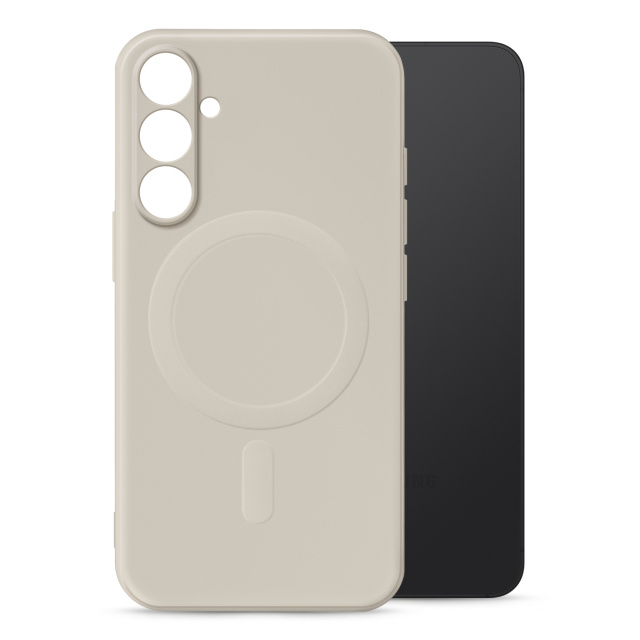 My Style My Style Flex MagSafe Hoesje voor Samsung Galaxy S25+ - Antique White