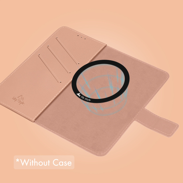 My Style My Style Universele MagSafe Wallet - Soft Pink (4.7 inch)