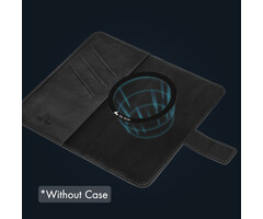 My Style My Style Universele MagSafe Wallet - Zwart (tot 6.3 inch)