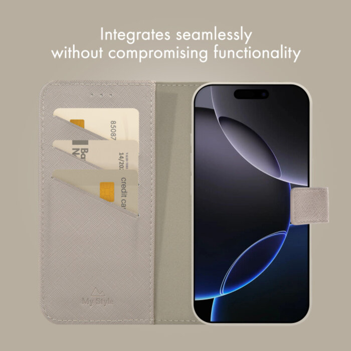 My Style My Style Universele MagSafe Pasjeshouder - Warm Grey (tot 6.3")