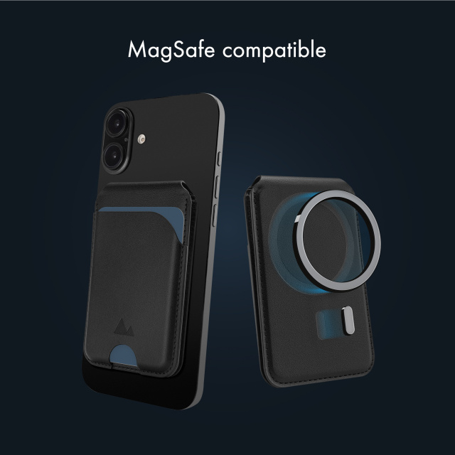 My Style My Style MagSafe Magnetische Kaarthouder met Standaard - Zwart