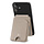 My Style MagSafe Magnetische Pashouder met Standaard - Warm Grey