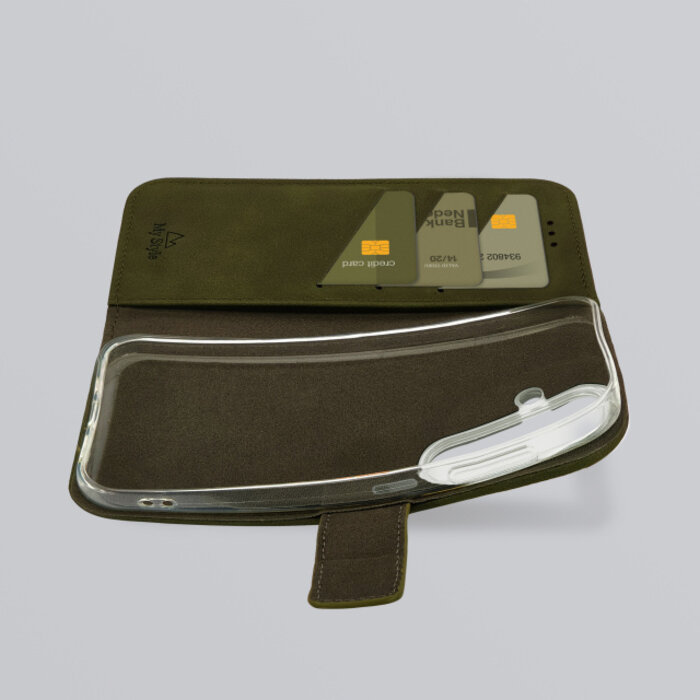 My Style My Style Flex Wallet Hoesje Samsung Galaxy S25 Edge 5G - Forest Green
