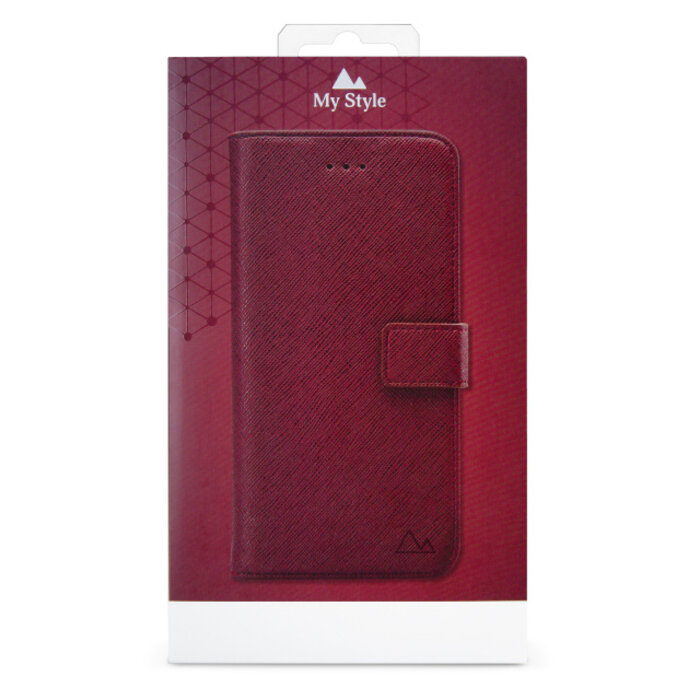 My Style My Style Flex Wallet Samsung Galaxy S25 Edge 5G Hoesje - Bordeaux
