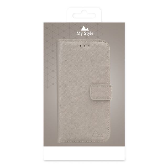 My Style My Style Flex Wallet Hoesje voor Samsung Galaxy S25 Edge 5G - Warm Taupe