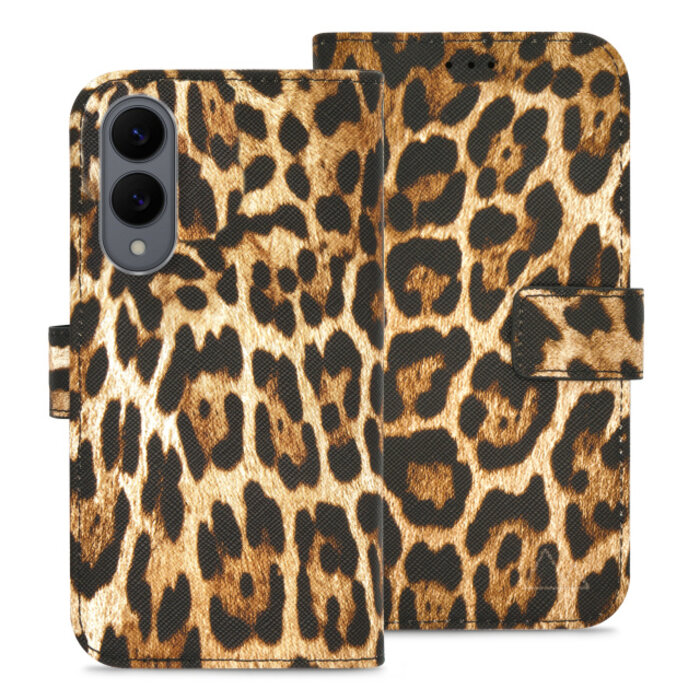 My Style My Style Flex Wallet Samsung Galaxy S25 Edge 5G Hoesje - Wild Leopard