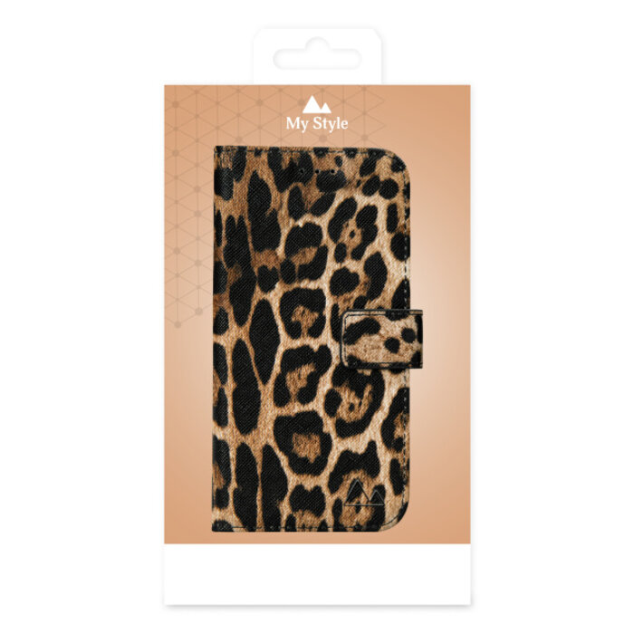 My Style My Style Flex Wallet Samsung Galaxy S25 Edge 5G Hoesje - Wild Leopard